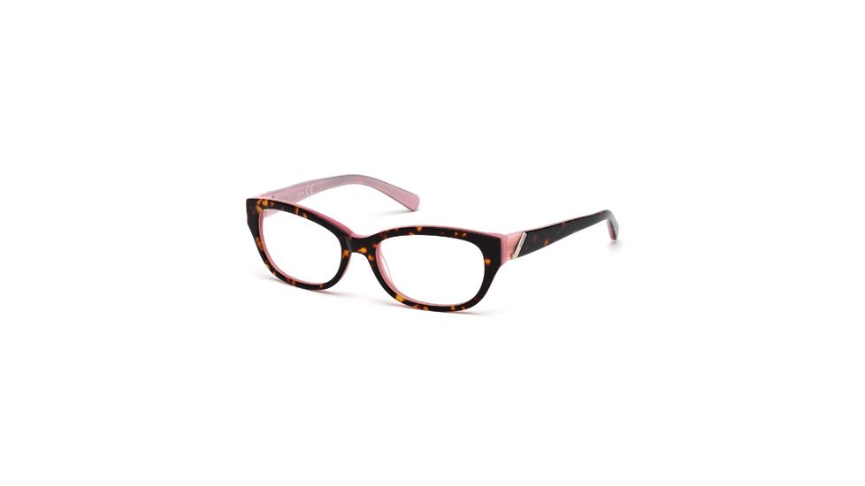 Just Cavalli JC0537 Eyeglass Frames - Coloured Havana Frame Color