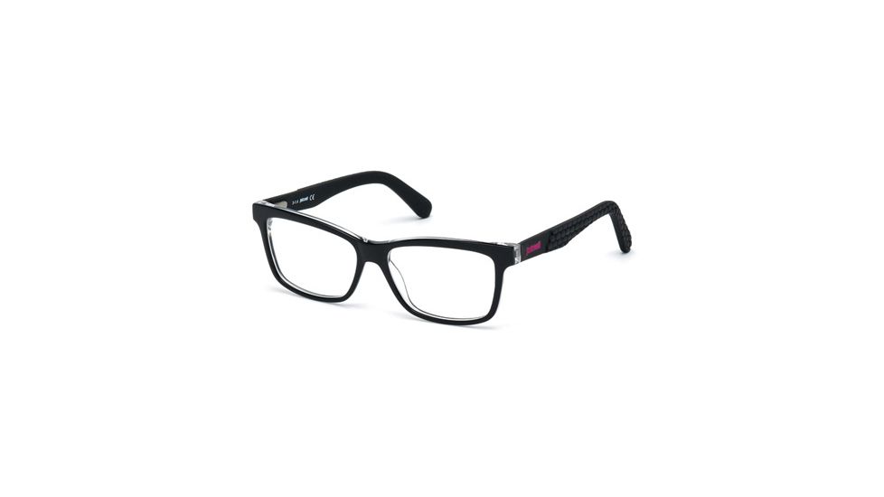 Just Cavalli JC0642 Eyeglass Frames - Shiny Black Frame Color