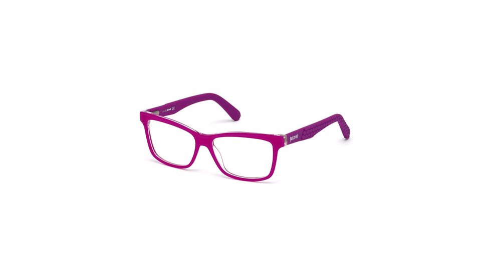Just Cavalli JC0642 Eyeglass Frames - Shiny Fuxia Frame Color