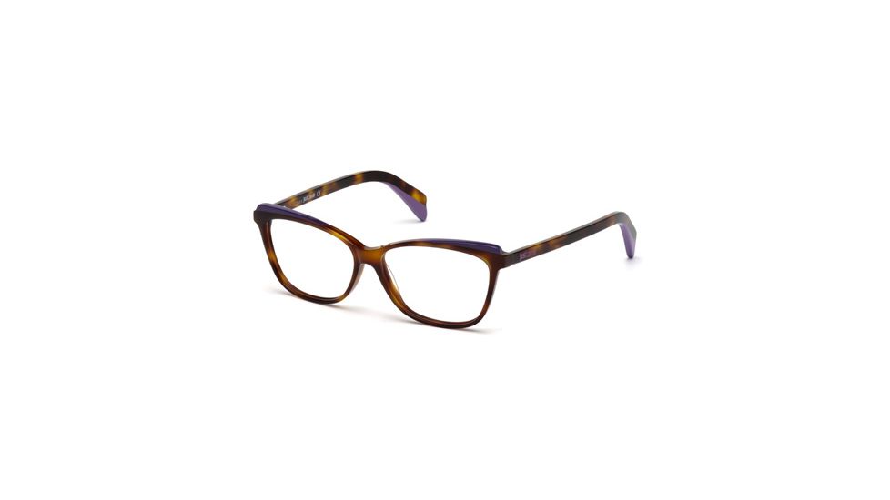 Just Cavalli JC0688 Eyeglass Frames - Dark Havana Frame Color