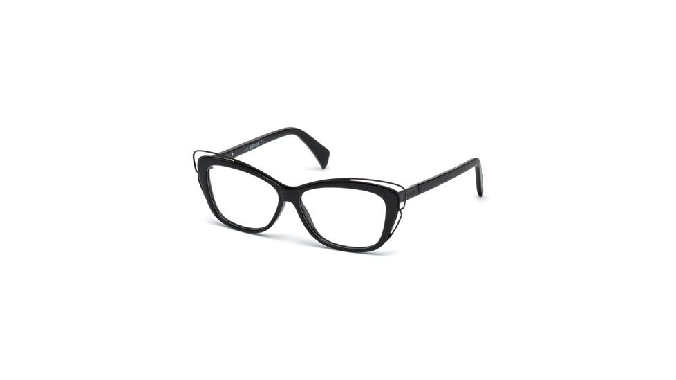 Just Cavalli JC0704 Eyeglass Frames - Shiny Black Frame Color