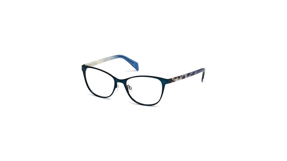 Just Cavalli JC0711 Eyeglass Frames - Blue Frame Color