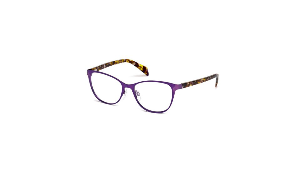 Just Cavalli JC0711 Eyeglass Frames - Violet Frame Color