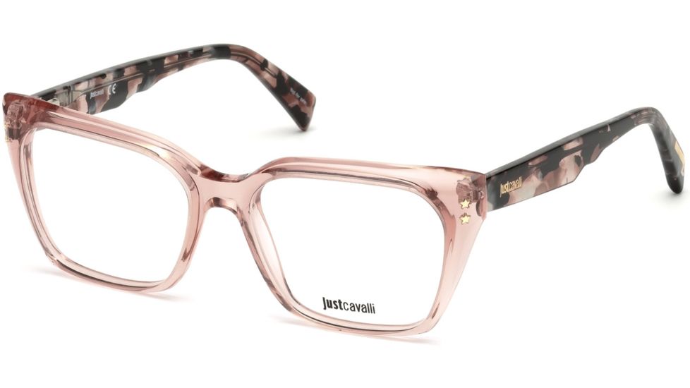 Just Cavalli JC0810 Eyeglass Frames - Shiny Pink Frame Color, Shiny Pink Lens Color