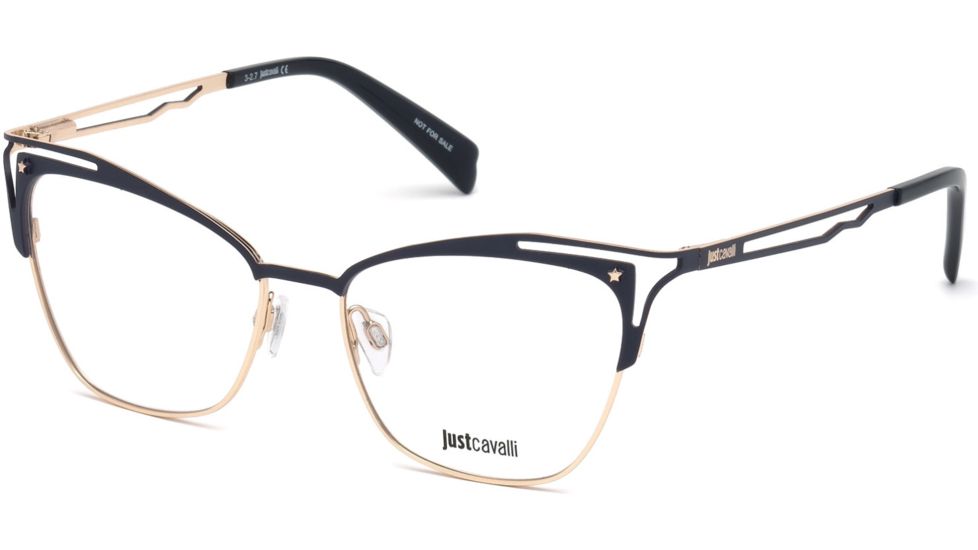 Just Cavalli JC0859 Eyeglass Frames - Blue Frame Color