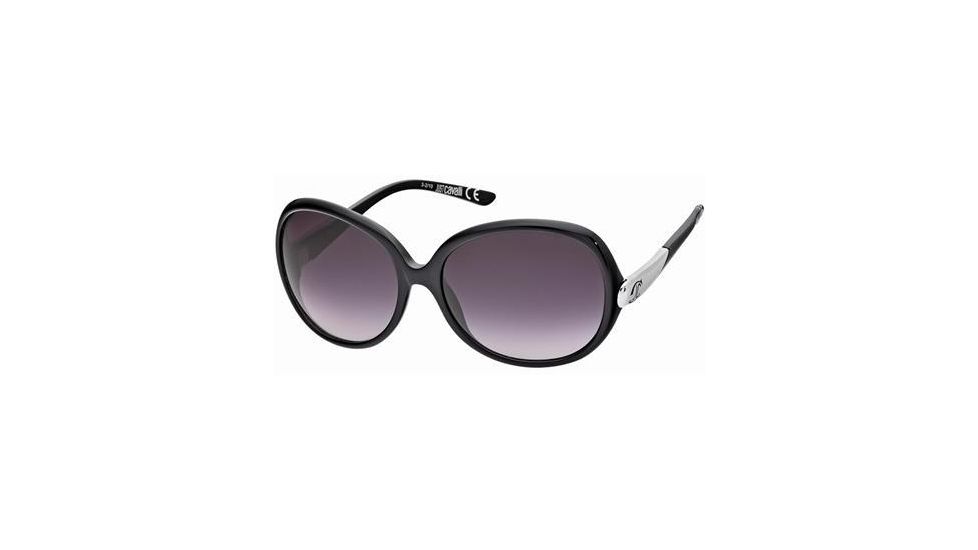 Just Cavalli JC318S Sunglasses - Shiny Black Frame Color, Gradient Smoke Lens Color