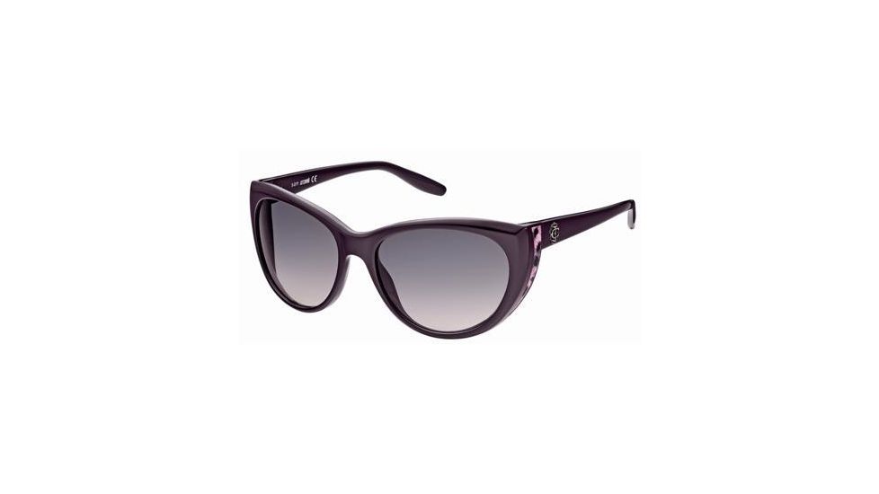 Just Cavalli JC405S Sunglasses - Shiny Violet Frame Color, Gradient Smoke Lens Color