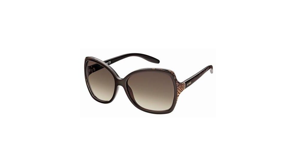 Just Cavalli JC406S Sunglasses - Dark Brown Frame Color