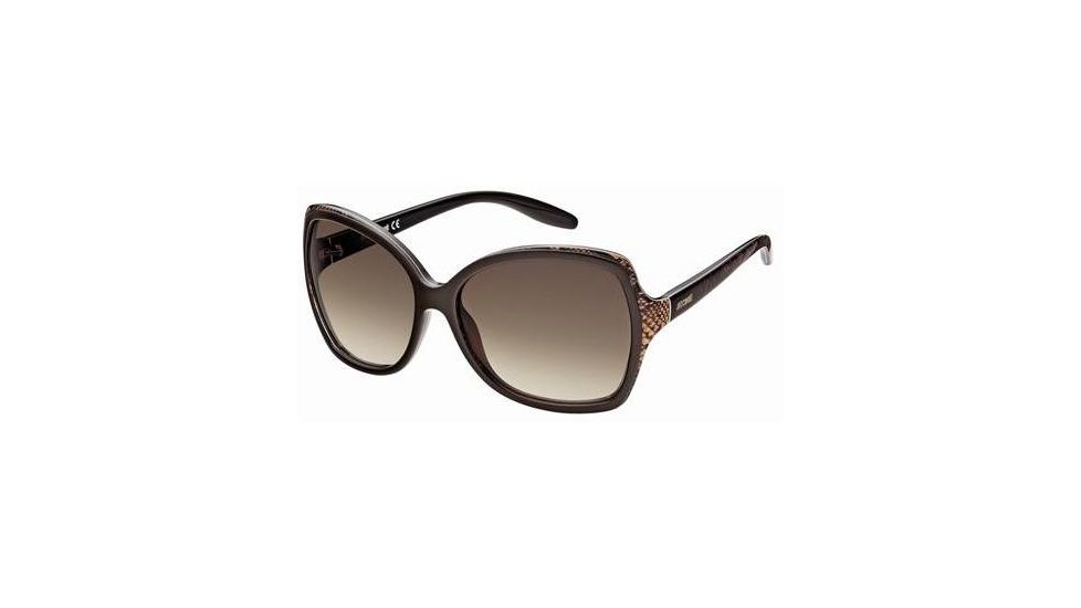 Just Cavalli JC406S Sunglasses - Dark Brown Frame Color, Gradient Brown Lens Color