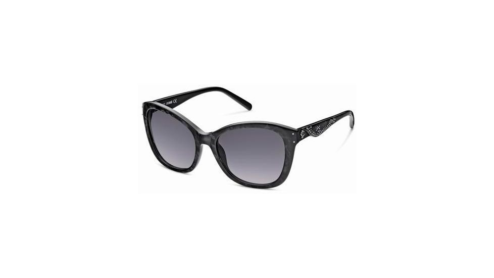 Just Cavalli JC408S Sunglasses - Black Frame Color, Gradient Smoke Lens Color