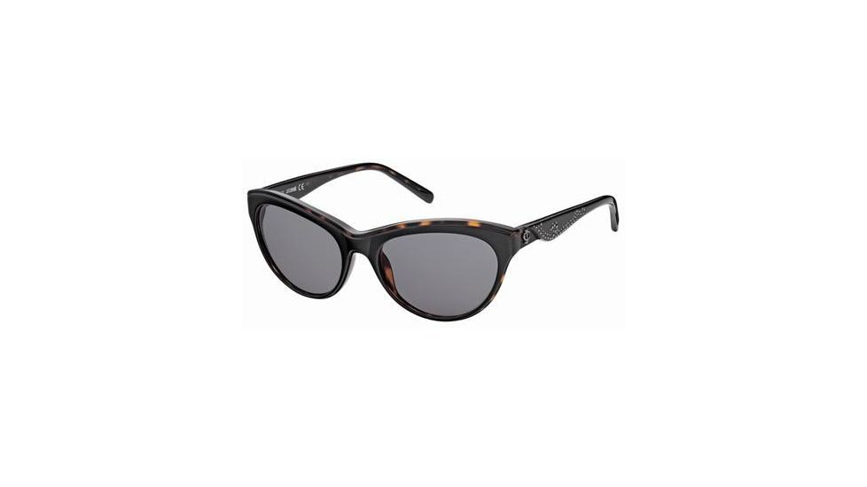 Just Cavalli JC409S Sunglasses - Black Frame Color, Smoke Lens Color