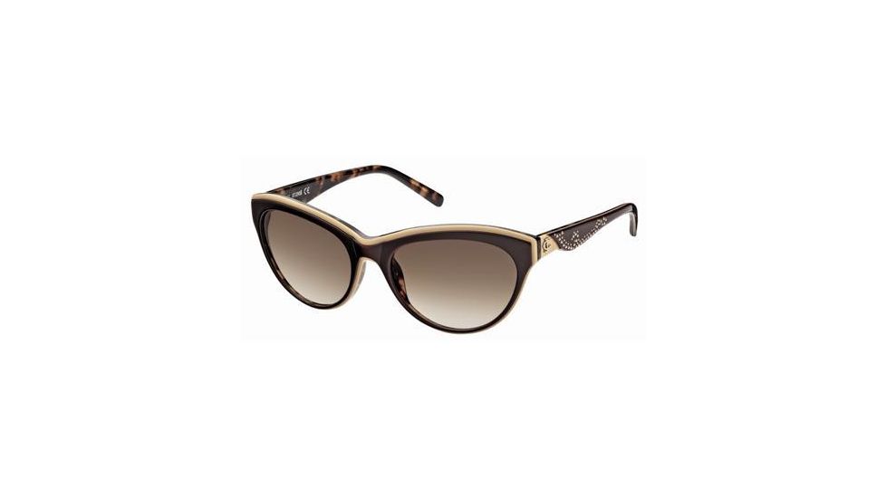Just Cavalli JC409S Sunglasses - Dark Brown Frame Color, Gradient Brown Lens Color