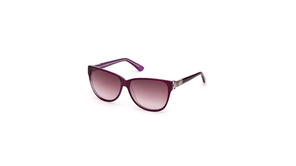 Just Cavalli JC415S Sunglasses - Violet Frame Color, Gradient / Mirror Violet Lens Color