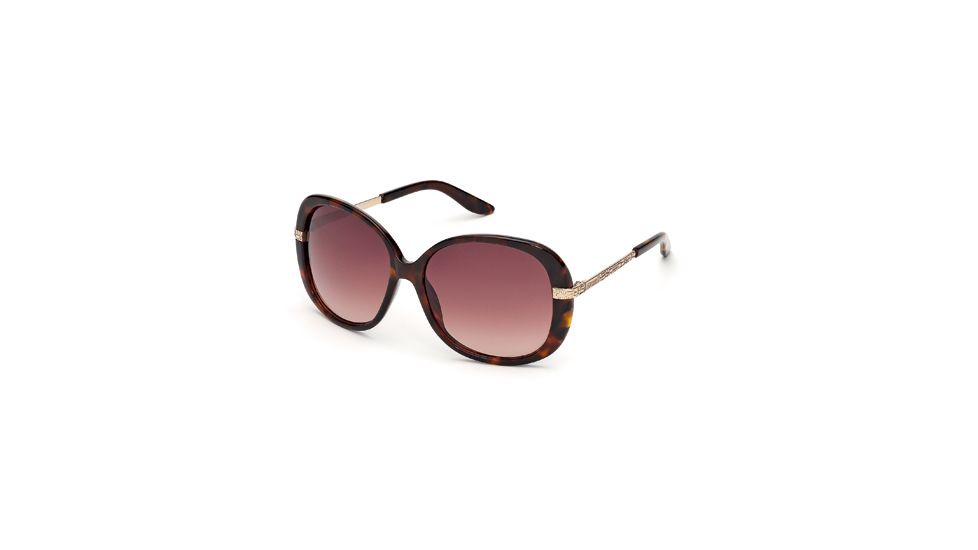 Just Cavalli JC418S Sunglasses - Dark Havana Frame Color, Gradient Brown Lens Color