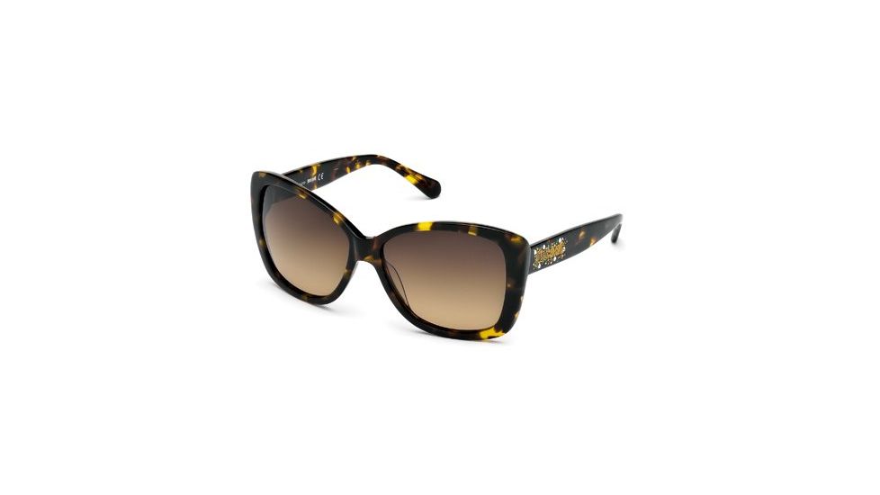 Just Cavalli JC495S Sunglasses - Dark Havana Frame Color