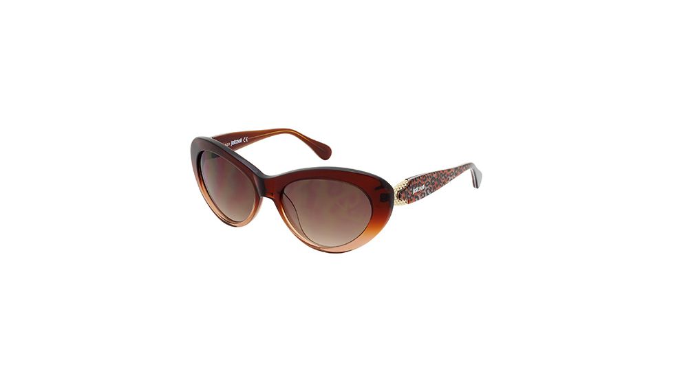 Just Cavalli JC630S Sunglasses - Dark Brown Frame Color, Gradient Brown Lens Color