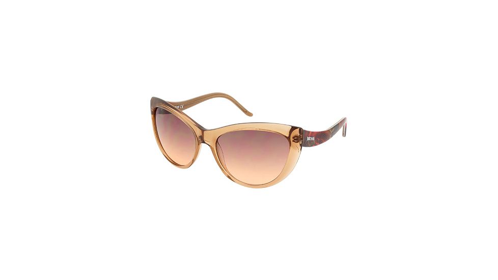 Just Cavalli JC631S Sunglasses - Crystal Frame Color, Gradient Brown Lens Color