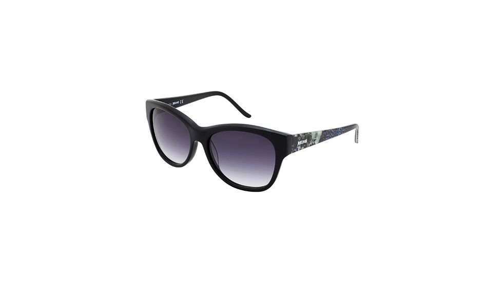 Just Cavalli JC634S Sunglasses - Shiny Black Frame Color, Gradient Smoke Lens Color