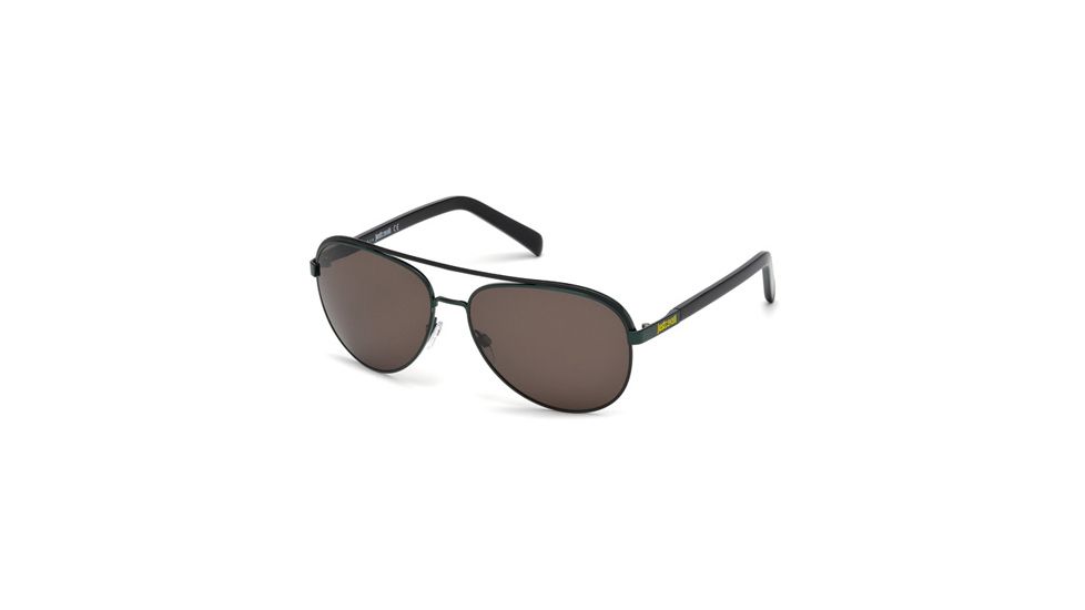 Just Cavalli JC654S Sunglasses - Shiny Dark Green Frame Color