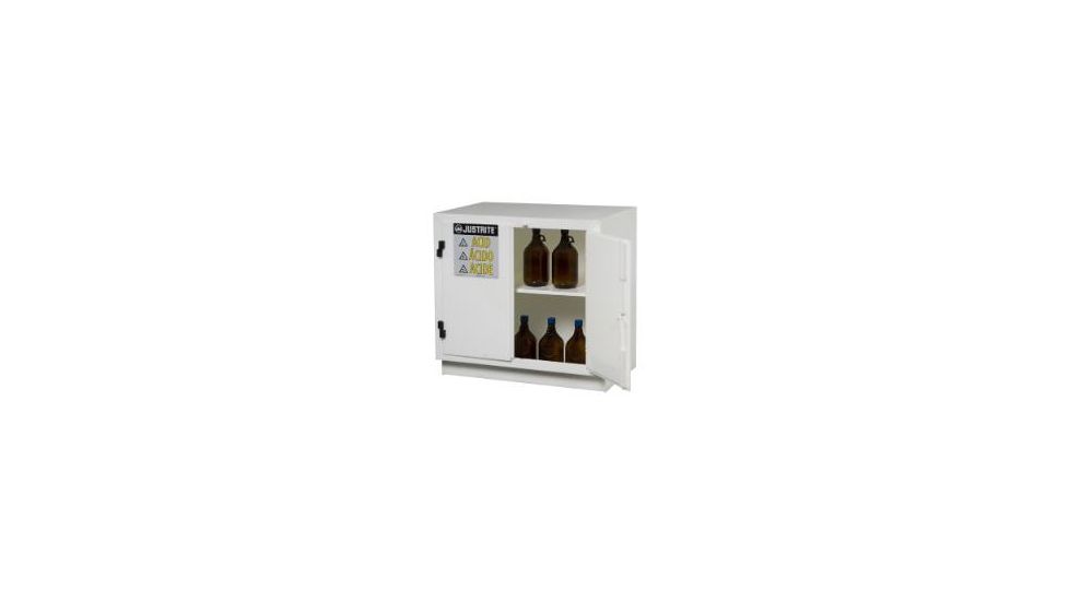Justrite Cabinet Poly Acid Undercoun 24010, Unit EA