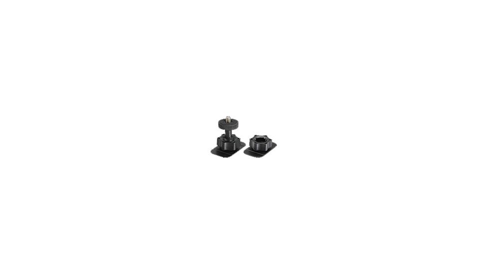 JVC Adixxion Flexible Mount 2, 2 Wide Bases and 1 Mount, Black MTFM002USK