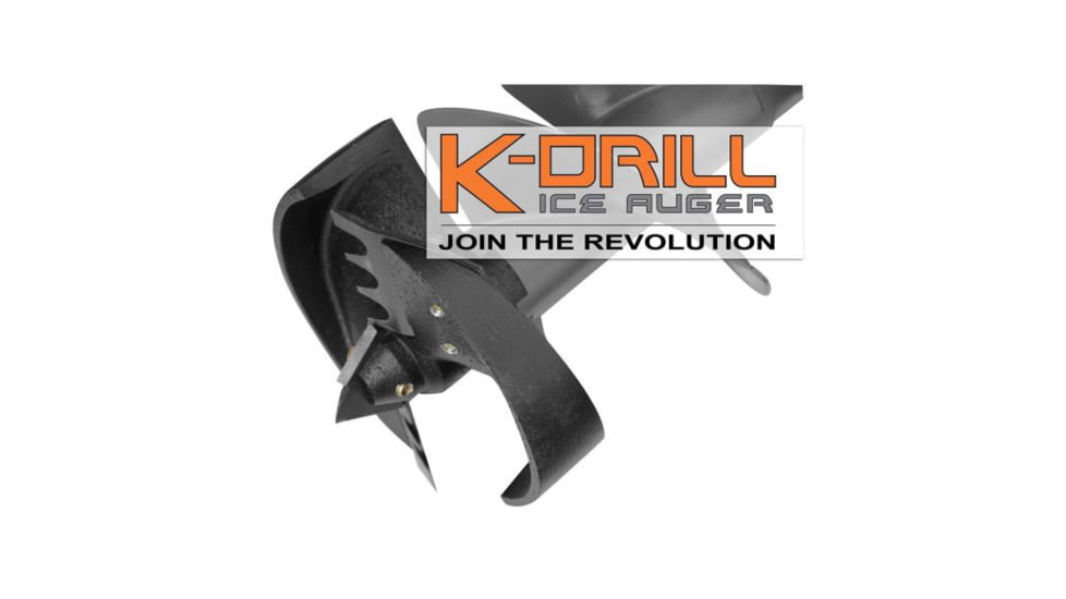 K-Drill Auger Ice Drill Assy, 6in, IDRL60
