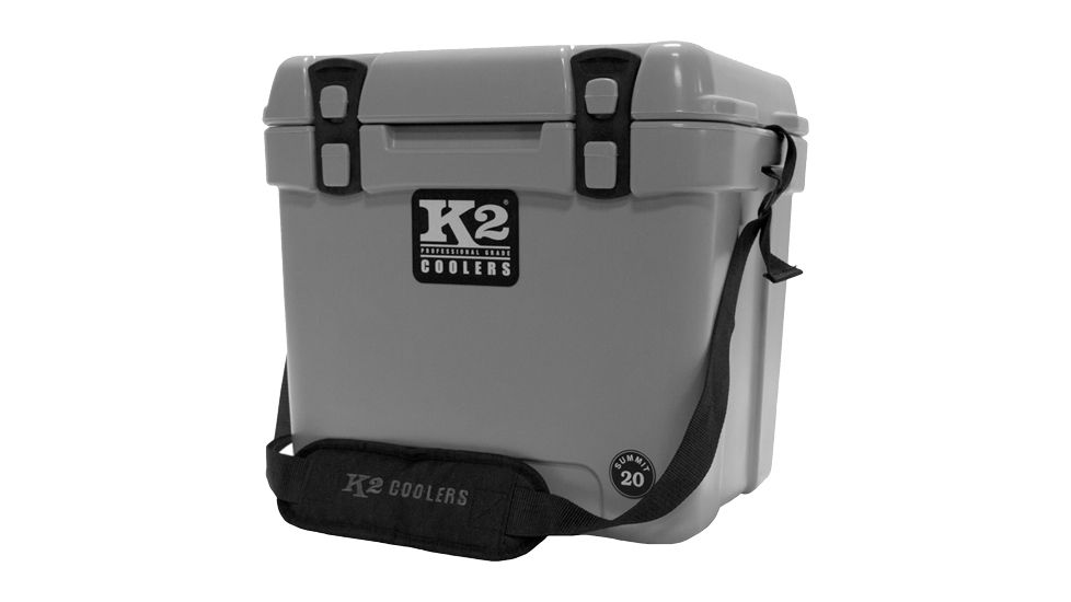 K2 Coolers Summit Series 20 Qt Steel Grey