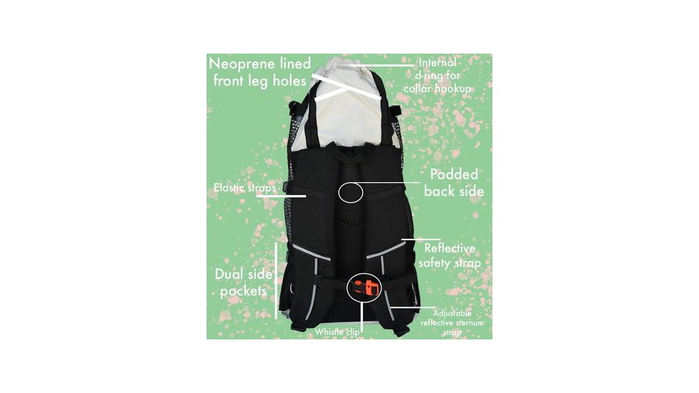 K9 Sport Sack AIR PLUS, Large, Black, KSS-14370