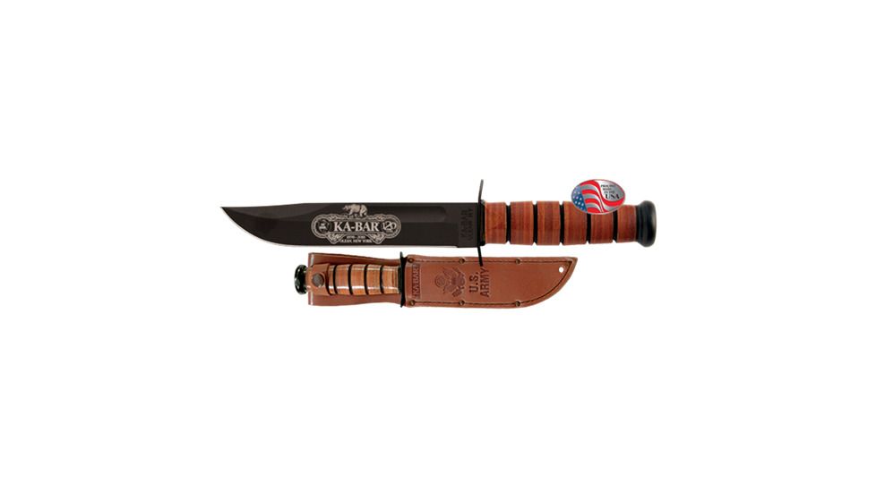 KA-BAR 120TH ANNIVERSARY, ARMY - ENGRAVED