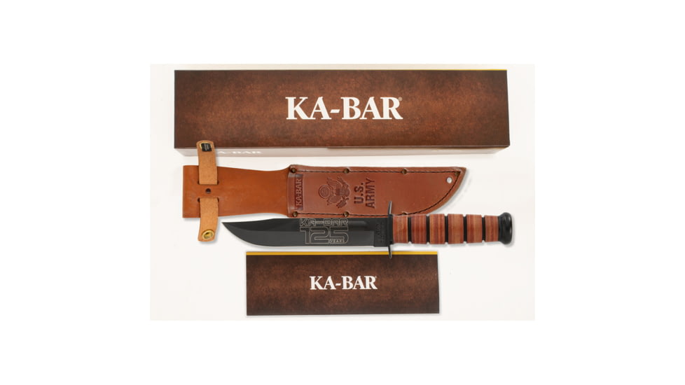 KA-BAR Knives 125TH Anniversary Army