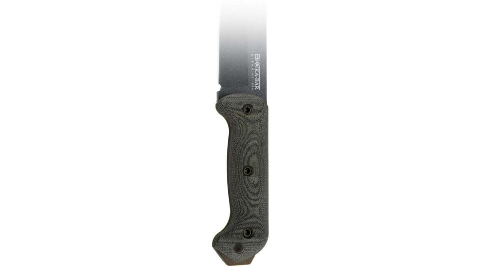 KA-BAR Knives Becker Black Micarta Handle Set for Lg Beckers, BK77BLKHNDL