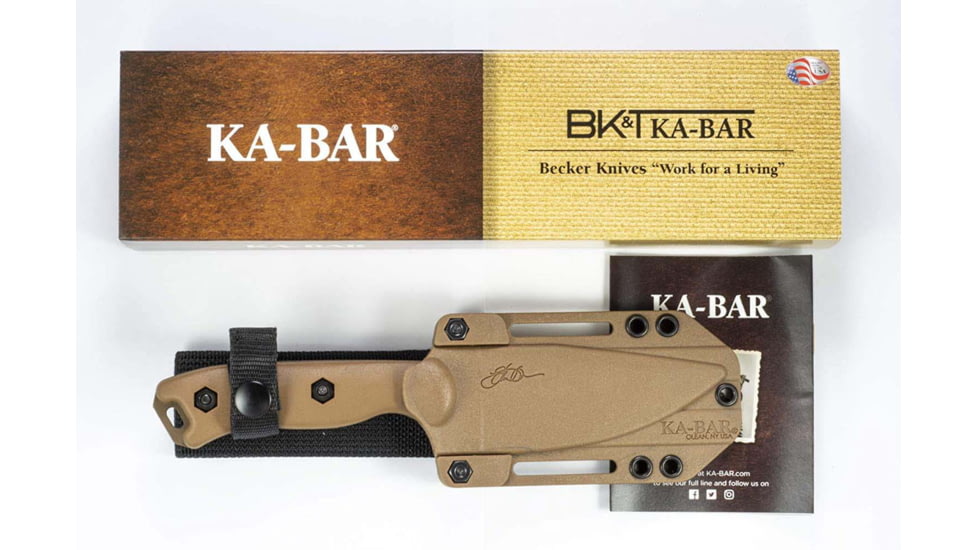 KA-BAR Knives Becker Harpoon, Black, 9.375in, BK18