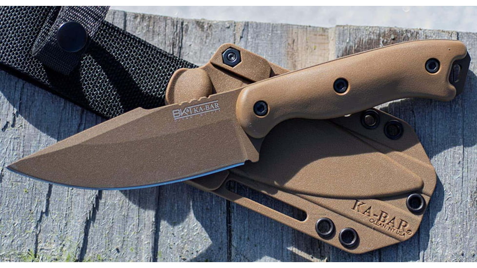 KA-BAR Knives Becker Harpoon, Black, 9.375in, BK18