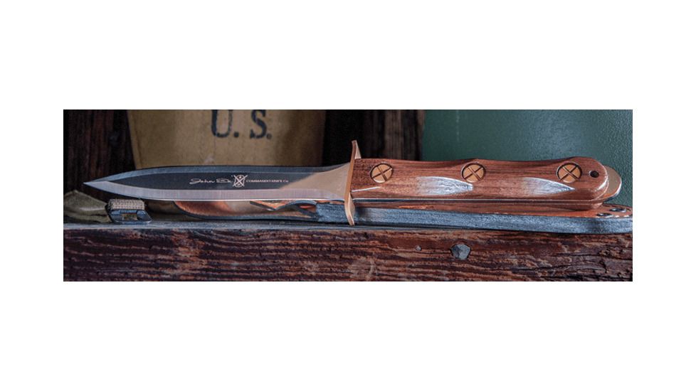 KA-BAR Knives Ek Commando Presentation Knife, Black, NSN N EK13