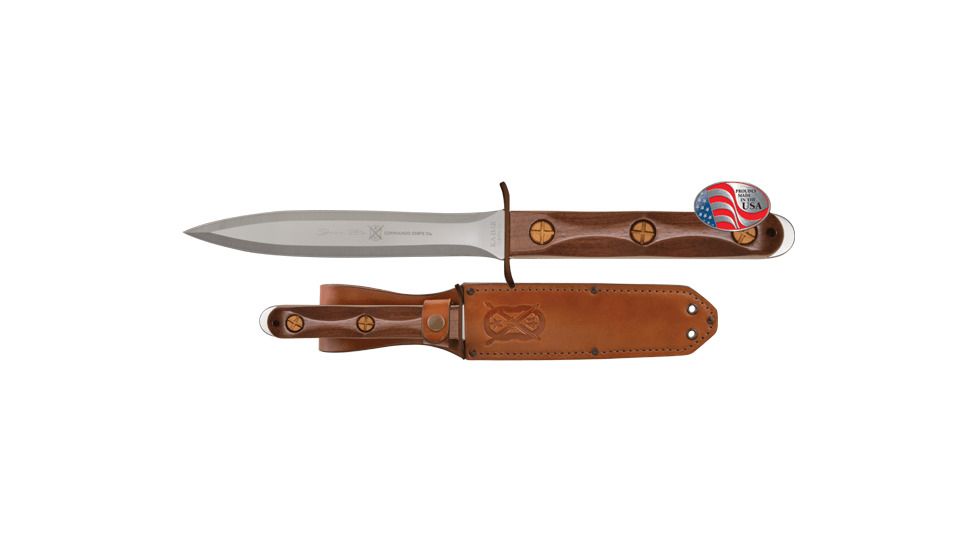 KA-BAR Knives Ek Commando Presentation Knife, Black, NSN N EK13