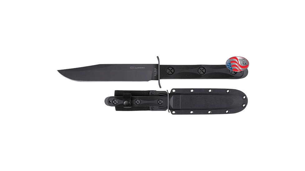 KA-BAR Knives Ek Model 5 Knife, Black, NSN N EK45