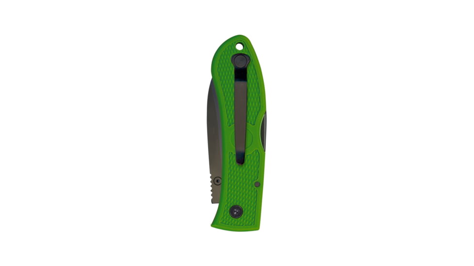 KA-BAR Knives Jarosz Beartooth Folding Knife, 3.44in, 5Cr15, Clip Point, G10, Black/Grey, 3086