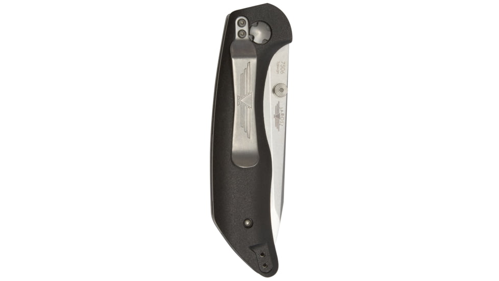 KA-BAR Knives Jarosz Tanto Folder-clampacksilver Pocket Clip, Str Edge - 7506CP
