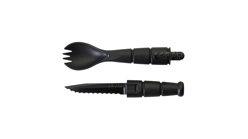 Ka-bar Knives Ka-bar Mil-spec Spork/knife 3 Pack Od Green/black/brown