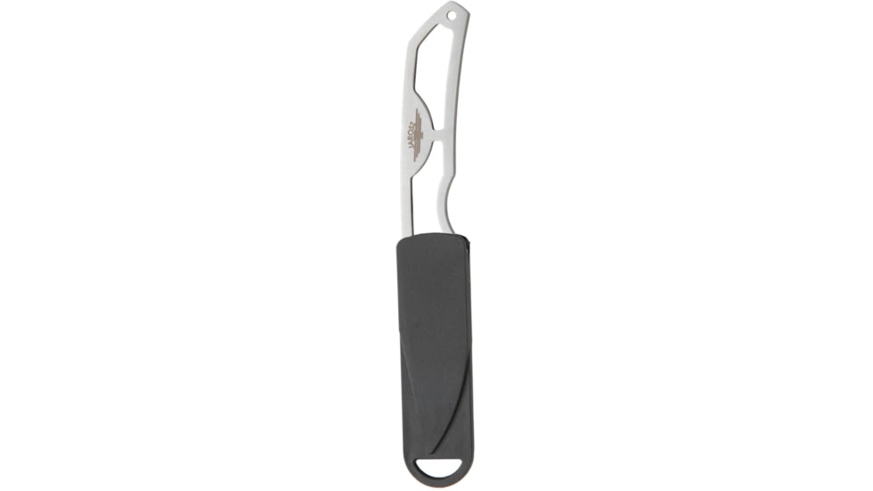 KA-BAR Knives Rambler Skeleton Fixed Blade Knives, 2.375in, 5Cr15 Stainless Steel, Clip Point, Black, 7001BP
