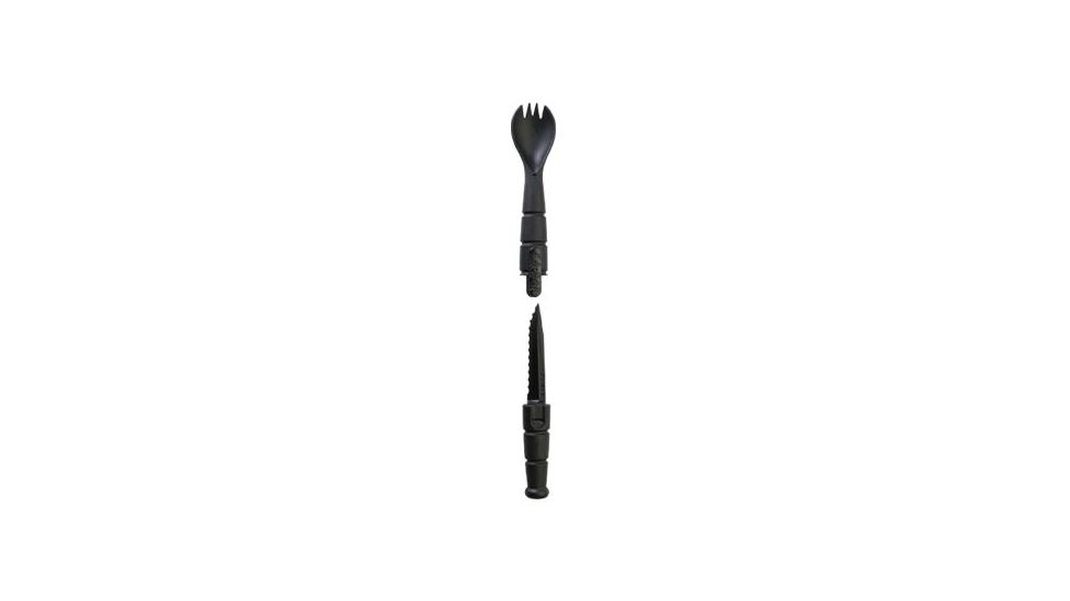 KA-BAR Knives Tactical Spork, Black, 6.8 in 9909