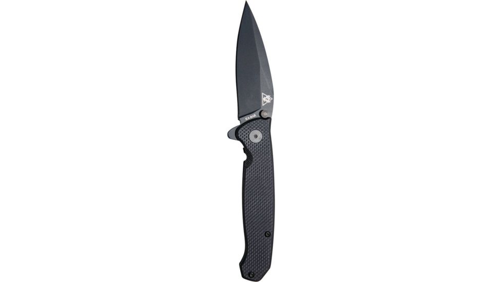 KA-BAR Knives TDI Flipper Folder Knife, Black, 3.5 in 2490