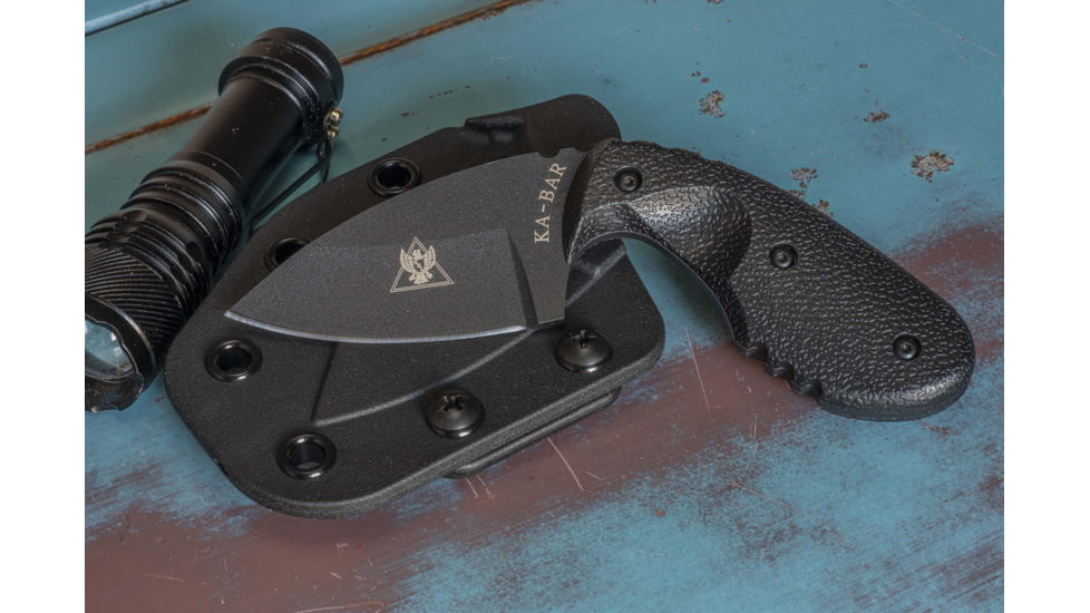 KA-BAR Knives Tdi Investigator, Black, 5in, 1493