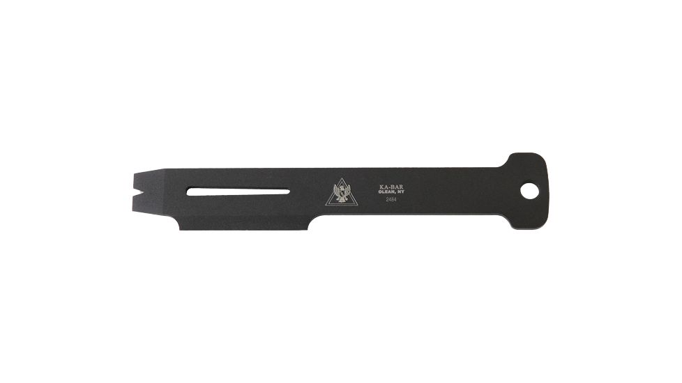 Ka-Bar Knives TDI Law Enforcement Master Key Straight Edge Knife w/ GFN Sheath, BLACK 2-2484-3