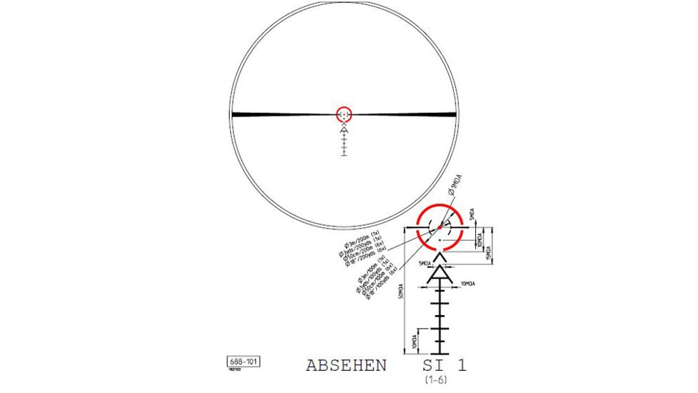 Kahles SI1 Reticle