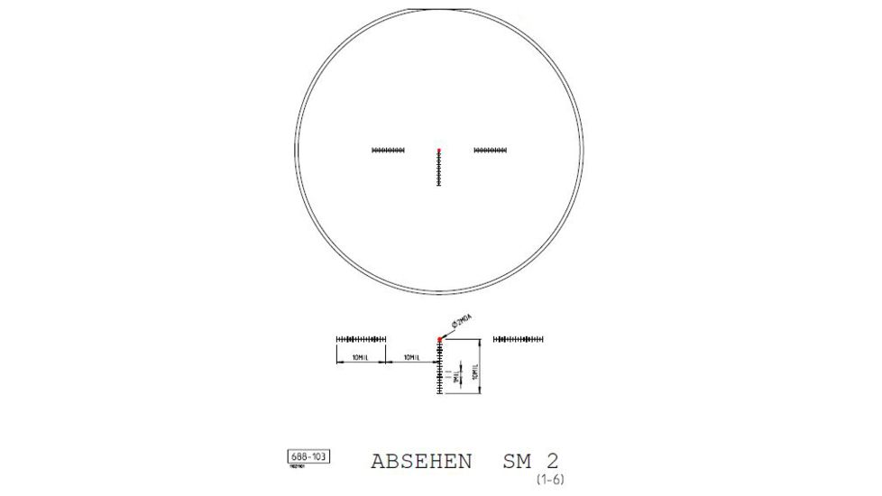 Kahles SM2 Reticle