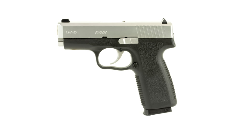 Kahr Arms CW45 FS Semi Auto Pistol, 45 ACP, 3.64 in Barrel, Fixed Sight, Polymer Black Frame, Polymer Grip, 1-Mag, 6 Round Capacity, CW4543-FRRMPG