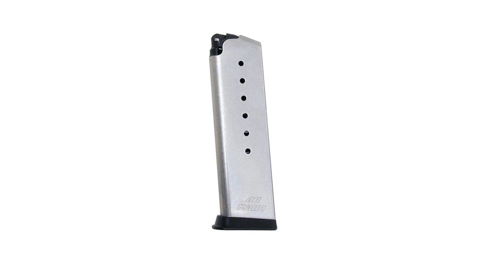 Kahr Magazine, .40 S&amp;W, 7-Round, Stainless Steel, K720