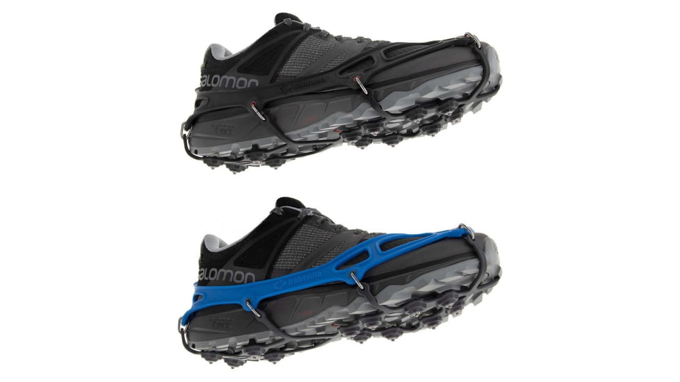 Kahtoola EXOspikes Footwear Taction, Black, Blue