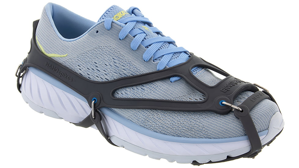 Kahtoola NANOspikes Footwear Traction, Charcoal, Large, KT05004